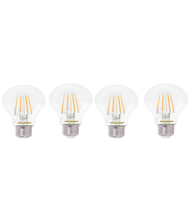 PACK DE 4 Ampoules LED SYLVANIA TOLEDO RETRO A60 7W substitut 60w 806LM 827 E27