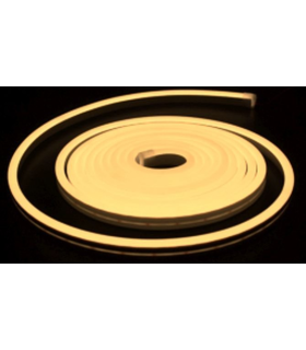 Kit Néon flexible LED blanc chaud 3000k 12W/m 12V  IP65 étanche 5 mètres