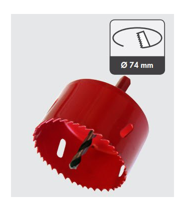 Ram - SCIE CLOCHE BI-METAL 74MM POUR SPOT65X81 - 97500