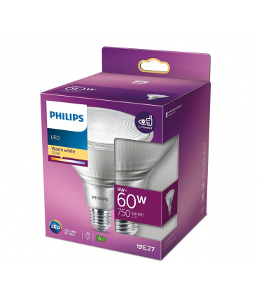 Ampoule LED spot Philips PAR38  9w Substitut 60w 750lumen Blanc chaud 2700k E27