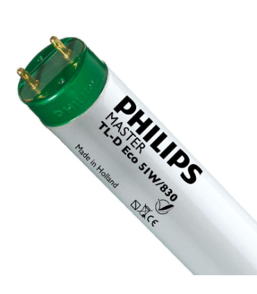 Philips MASTER TL-D ECO 51W - 830 Blanc Neutre 150cm