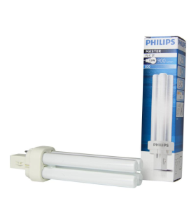 Lampe Fluocompacte Philips MASTER PL C 13W 830 Blanc Neutre G24D-1