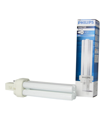 Lampe Fluocompacte Philips MASTER PL C 13W 830 Blanc Neutre G24D-1