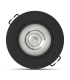 Modee Spot downlight LED orientable Rond 4W 3CCT IP44 D80xH35mm ROT (480 lumens) NOIR ERP