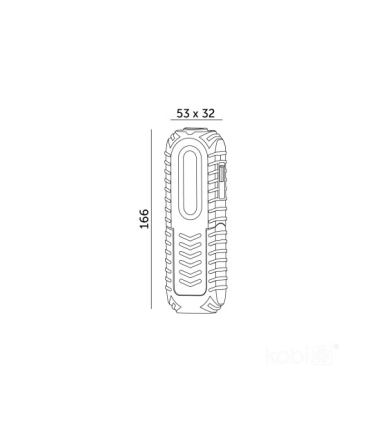 Lampe torche LED X-MPR 5W + 3W 6000K IP54 LED2B