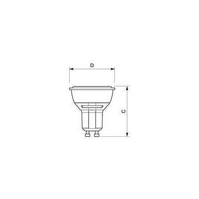 Philips MASTER LED spot MV D 5.5-50W GU10 840 40D 