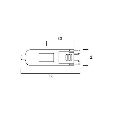 Sylvania HI-PIN ECO 230V 18W G9 SV1