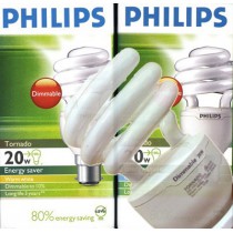 Philips Tornado esaver dimmable sur variateur E27 20w 