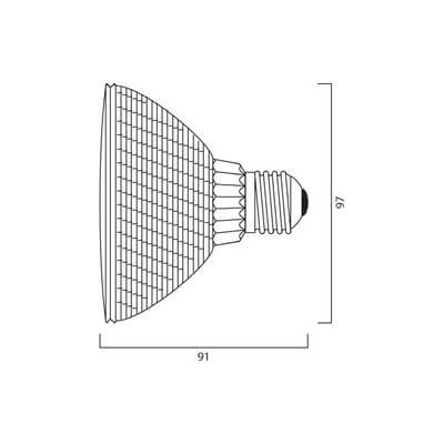 Sylvania Hi-Spot 95 SU 240V 100W 30° E27 SV1