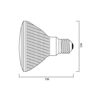 Sylvania Hi-Spot 120 SU 230V 100W 30° E27 SV1