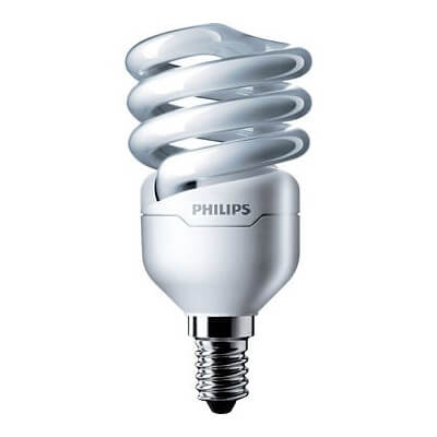 Philips Tornado T2 12W WW E14 220-240V 1PF