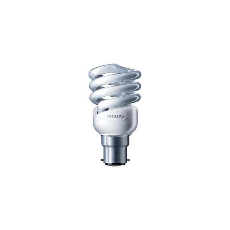 Philips Tornado T2 12W WW B22 220/240V 1PF Philips Tornado T2 12W WW B22 220/240V 1PF