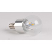 Ampoule LED 3W WW E14 spherique