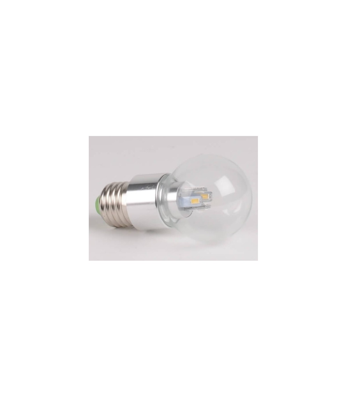 Ampoule LED puissance 4W CW culot E27 Spherique blanc froid