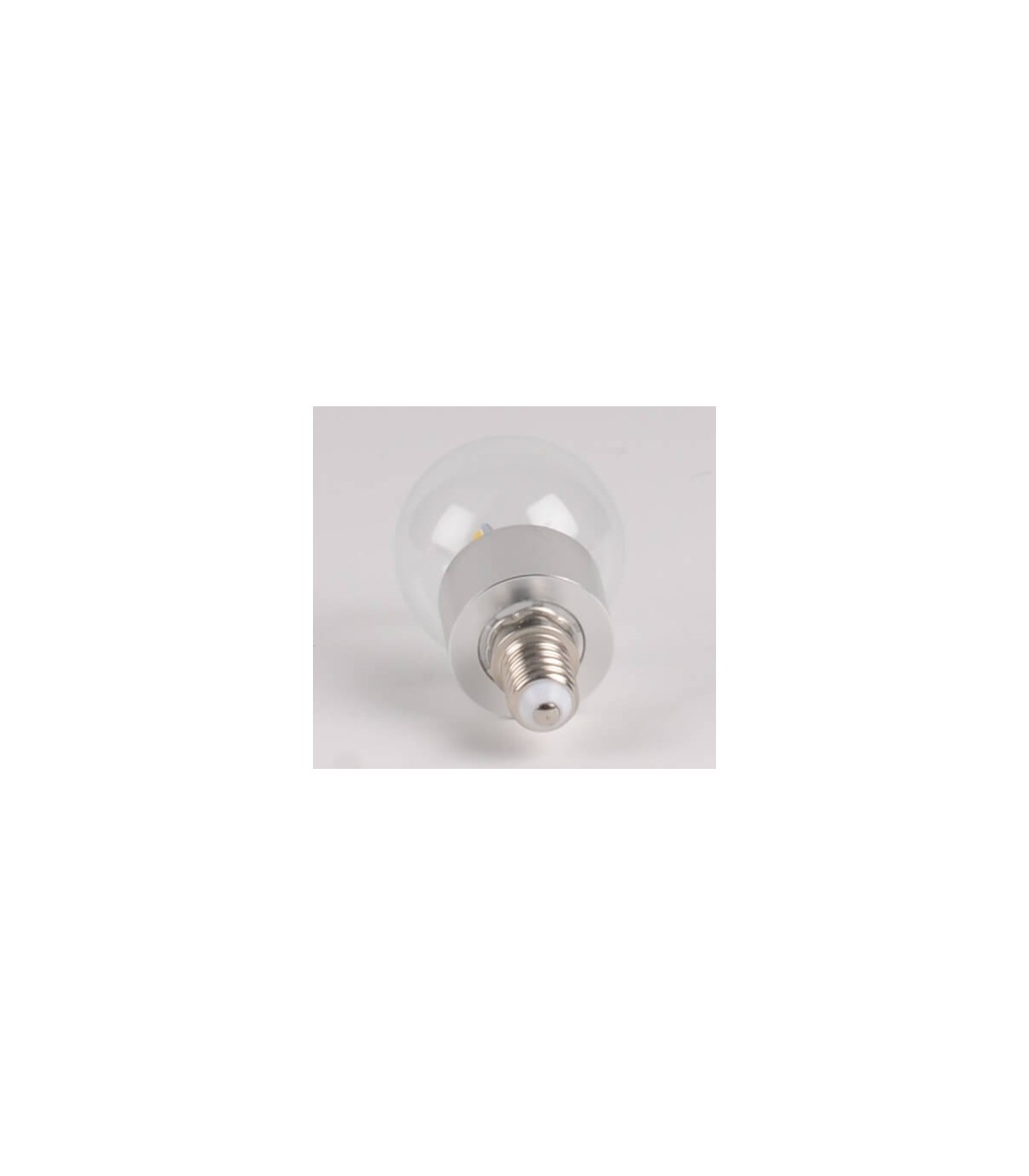 Ampoule LED puissance 3W CW culot E14 spherique blanc froid