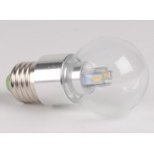Ampoule LED 4W blanc chaud E27 Spherique