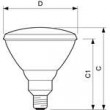 PHILIPS lampe infra rouge PAR 38E 150W