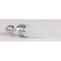 Ampoule LED 3W WW E27 Flamme coup de vent