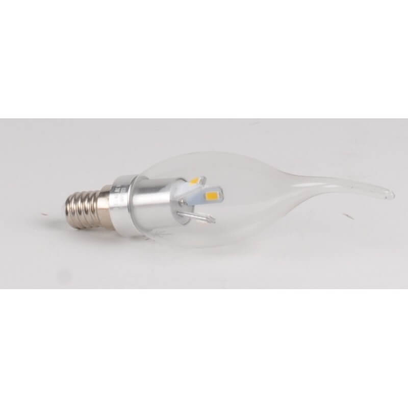 Ampoule LED 3W WW E14 Flamme coup de vent Ampoule LED 3W WW E14 Flamme coup de vent