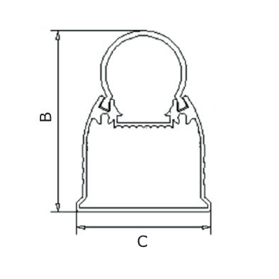 REGLETTE LED T5 10W 600MM