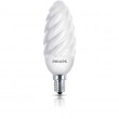 Philips flamme torsadée 8W WW E14 220-240V 
