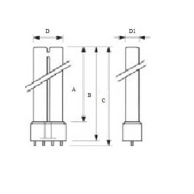 Philips MASTER PL-L De Luxe 36W/930 4P 