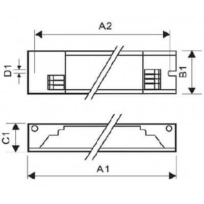 Ballast Philips HF-S 158 TL-D 220-240 II 50 / 60Hz