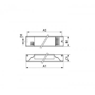 Ballast PHILIPS HF-P 236 PL-L III 220-240V 50/60HZ