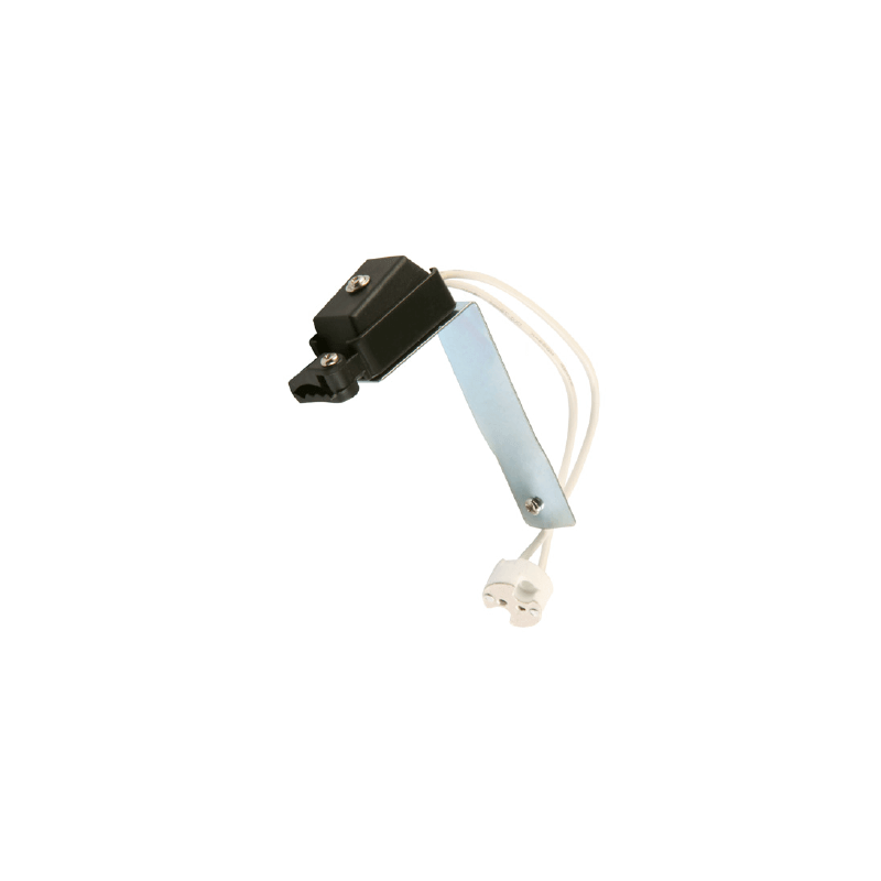 Douille ceramique pour lampe a culot G5.3 avec support Douille ceramique pour lampe a culot G5.3 avec support