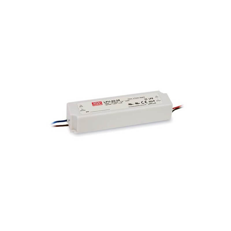 Alimentation Mean Well 5A 60W 12V, IP67 Alimentation Mean Well 5A 60W 12V, IP67