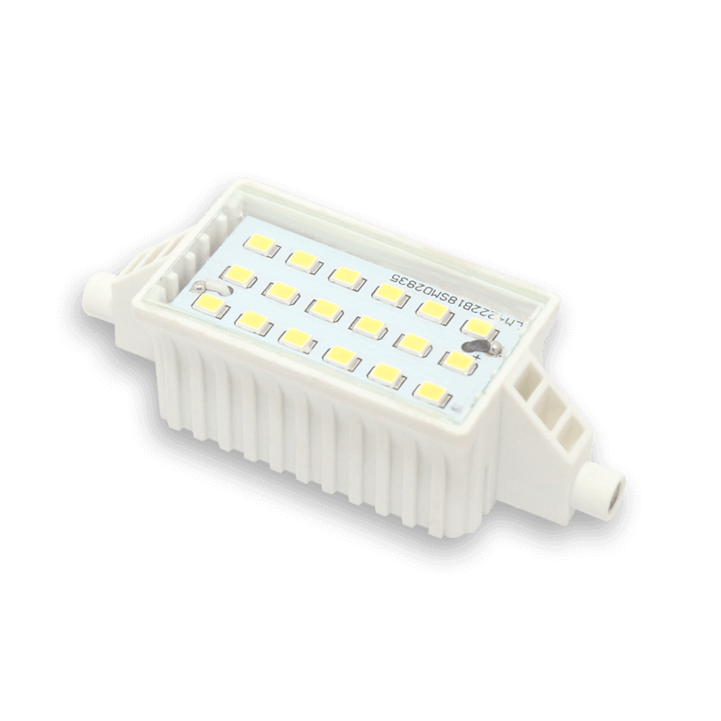 Ampoule LED 6W substitut 60W 500 lumens Blanc neutre 3000K R7s