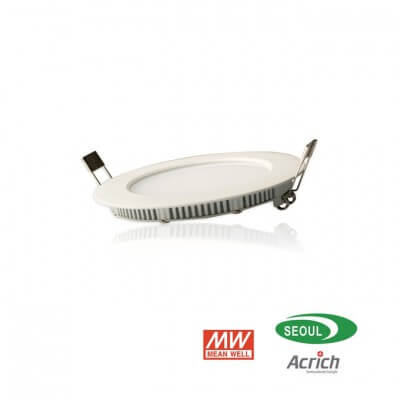 Panel 15W encastrable LED extra plat 5500K