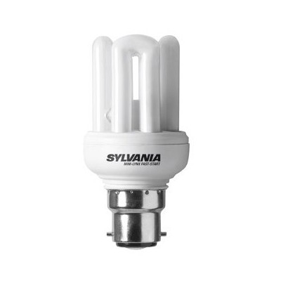 Sylvania Mini-Lynx Fast start B22 15w allumage instantané