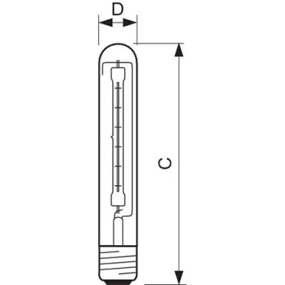 Philips HalogenA IDE 1000W E40 230V CL