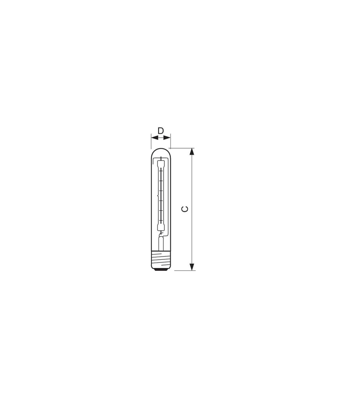 Lot 2 ampoules halogène capsule G9 42 W = 630 lumens blanc chaud HALO ECO