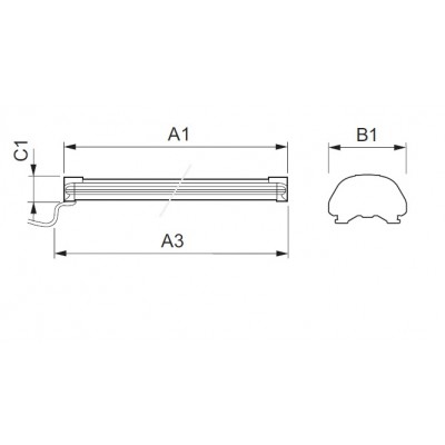 Philips Vision-plus LDM422 28W 1200mm(47") NW