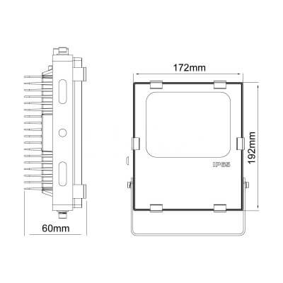 Projecteur LED 30W 230V IP65