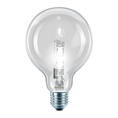 Philips Halogen Classic 70W E27 230V G95 CL 1CT/6 SRP 