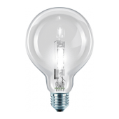 Philips Halogen Classic 70W substitut 92w E27 230V G95 1200lumen