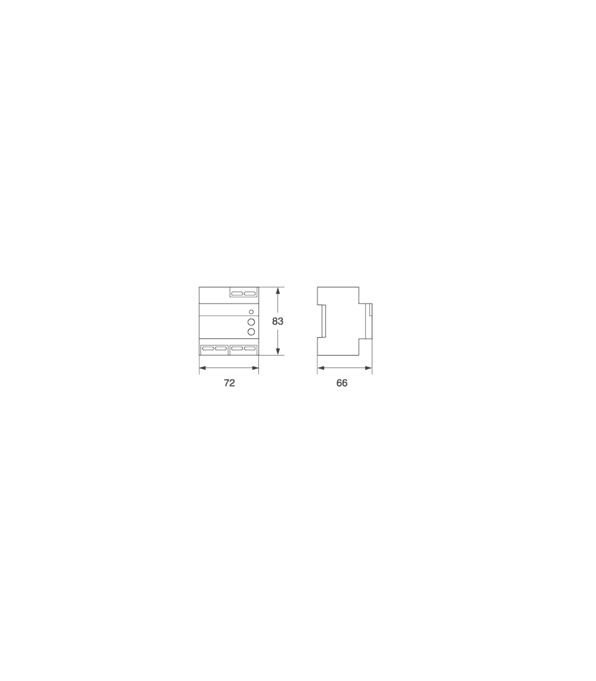 Kit commande universelle TM5811 avec télécommandes pour store et volets  (fonctionne sur n'importe quel volets jusqu'à 1 HP), récepteur et  télécommandes inclus, possibilité de connecter des photocellules ou des  lampes clignotante 