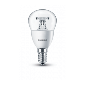 Ampoule Philips Sphérique P45 5,5W substitut 40W 470 lumens blanc chaud 2700k E14