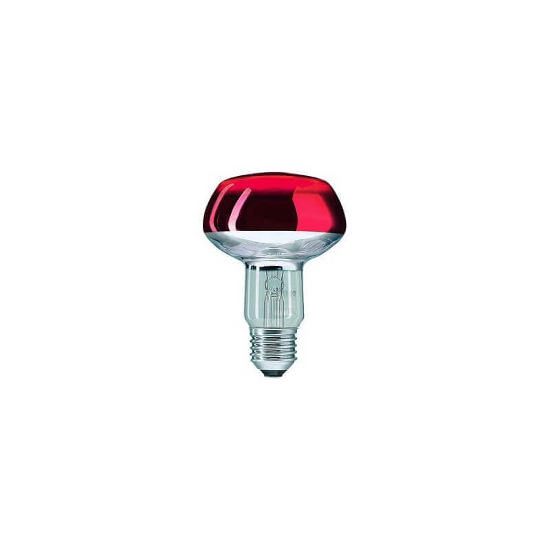 Philips Refl 60W E27 230V NR80 Rouge Philips Refl 60W E27 230V NR80 Rouge