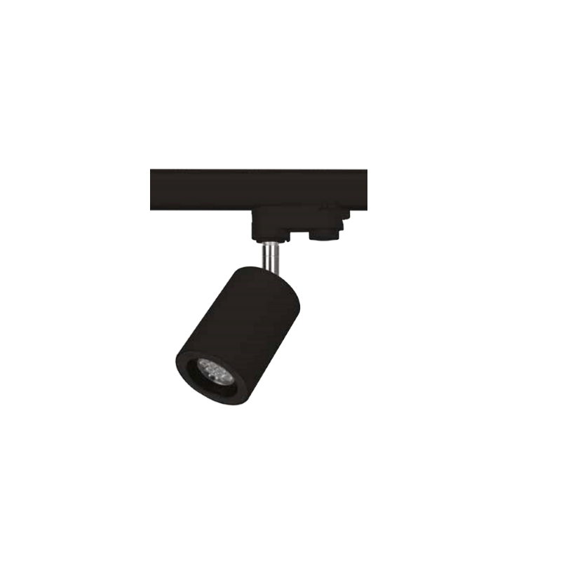 Projecteur LED GU10 sur rail 3 circuits Projecteur LED GU10 sur rail 3 circuits