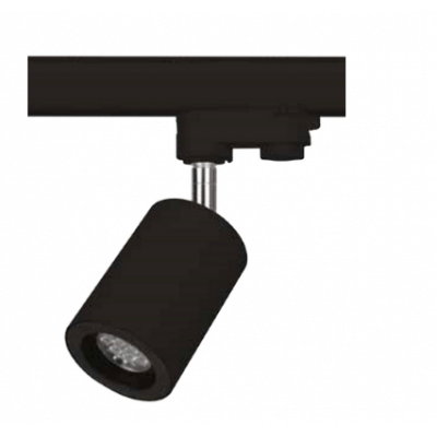 Projecteur LED  GU10 sur rail 3 circuits