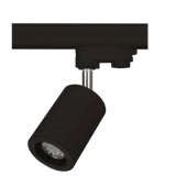 Projecteur LED  GU10 sur rail 3 circuits noir ou blanc