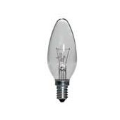 Ampoule incandescente flamme E14 60w claire