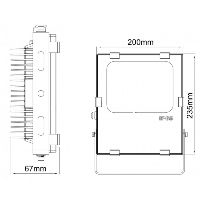 Projecteur LED 30W 230V IP65