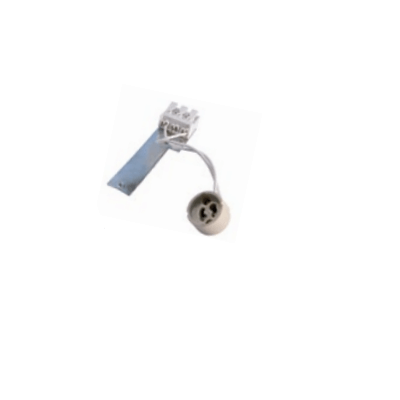 Douille céramique pour lampe a culot GU10 avec connecteur