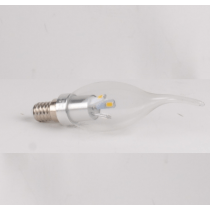 Ampoule LED 3W WW E14 Flamme coup de vent