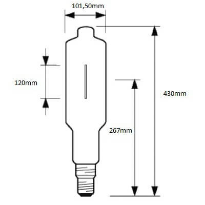 PHILIPS HPI-T 2000W/642 E40 380V CRP 